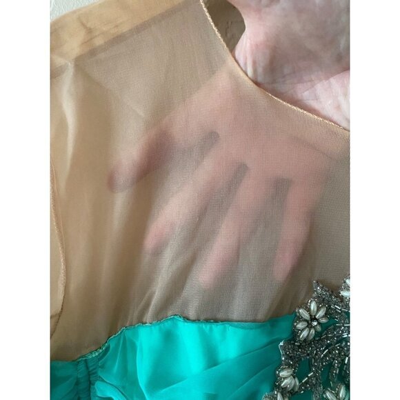 Vintage Lilli Diamond California Women's 1950's Cocktail Dress - Large - Picture 3 of 15